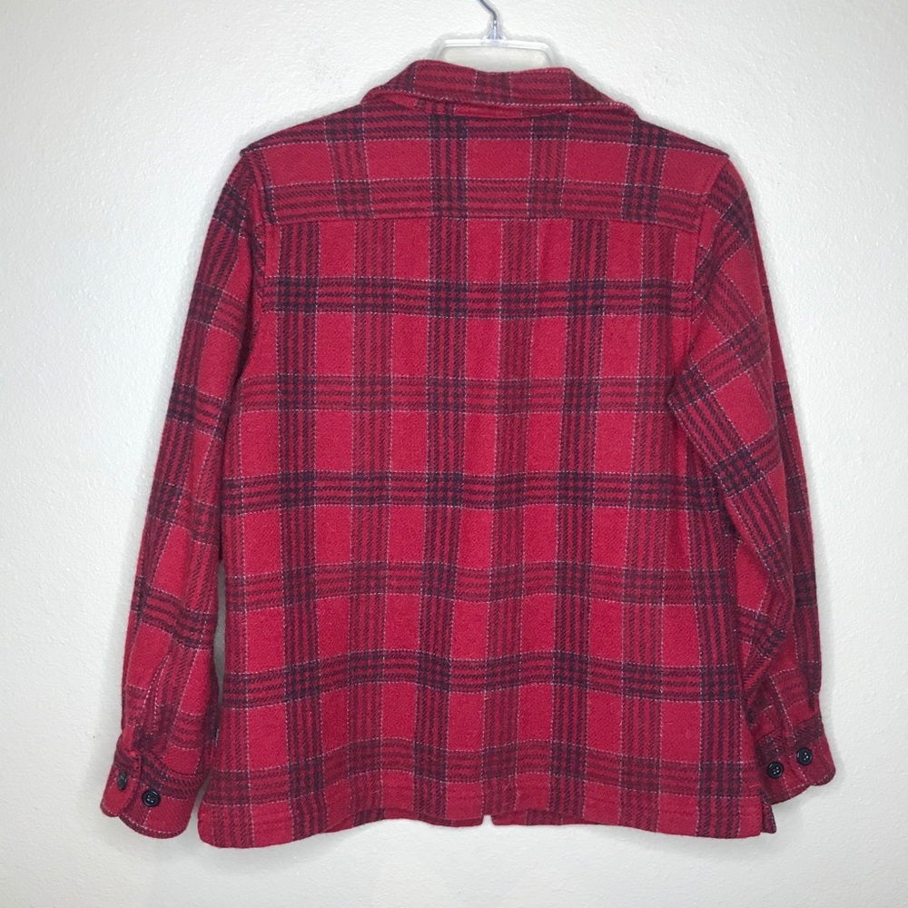 WOOLRICH Plaid Zip Front Jacket - Picture 5 of 6